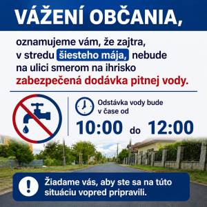 Odstávka vody