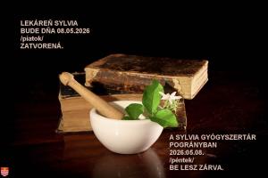 Oznam Lekáreň Sylvia v Pohraniciach